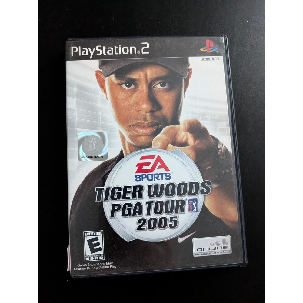 Tiger Woods PGA Tour 2005 (Sony PlayStation 2, 2004) CIB Golf Video Game